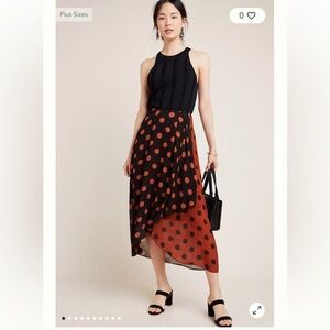 NWOT Anthropologie Maeve Oksana Midi Skirt